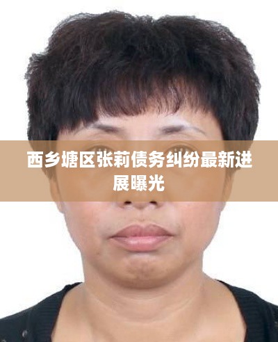 西鄉塘區張莉債務(wù)糾紛最新進(jìn)展曝光